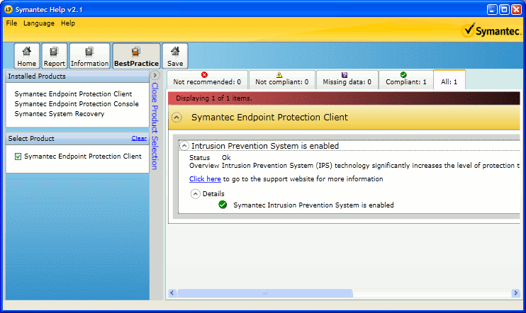 Best Practice Page